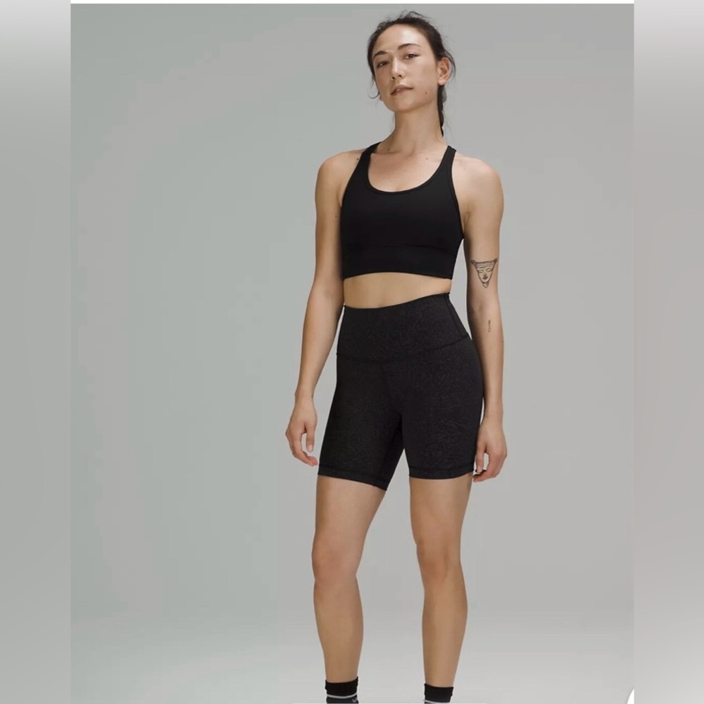 Lululemon Athletica Wunder Train High-Rise 6 inch short